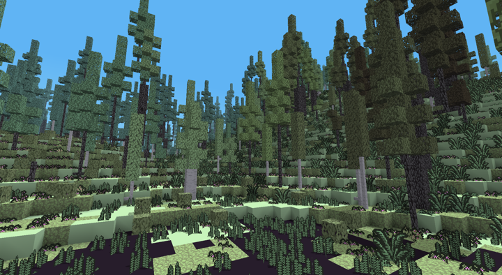 green zone - dense forest